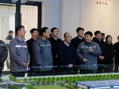運(yùn)城市委副書記、代市長(zhǎng)姚遜調(diào)研華兆東南綠建